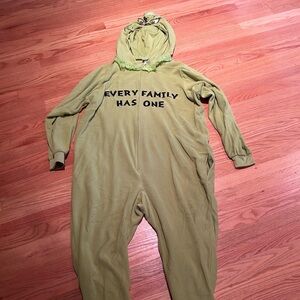The Grinch Christmas Onsie! Size Large